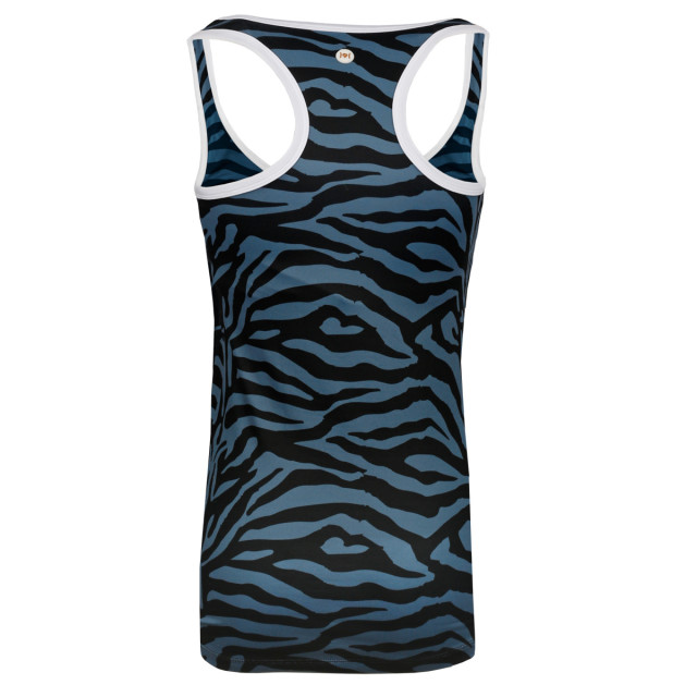 Q1905 Q tanktop print madrid bg + print bg/china blue QWR-2006S-0811 large