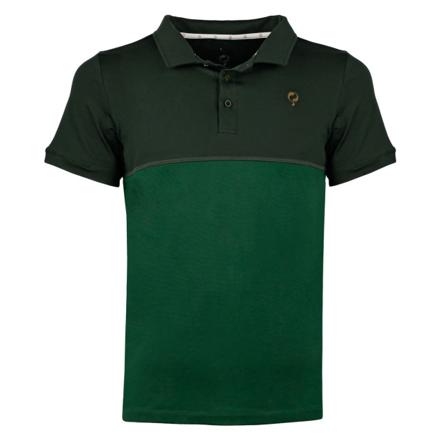 Q1905 Q polo shirt antwerpen pine grove/evergreen QMR-2004-1014 large