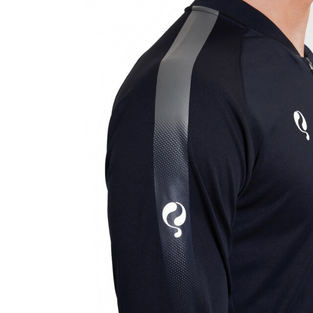 Q1905 Trainingsjack doan navy/ grijs / wit QT2503-606-M large