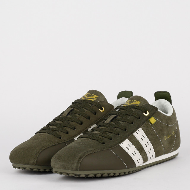 Q1905 Sneaker typhoon sp legergroen/wit QM1221809-900-1 large