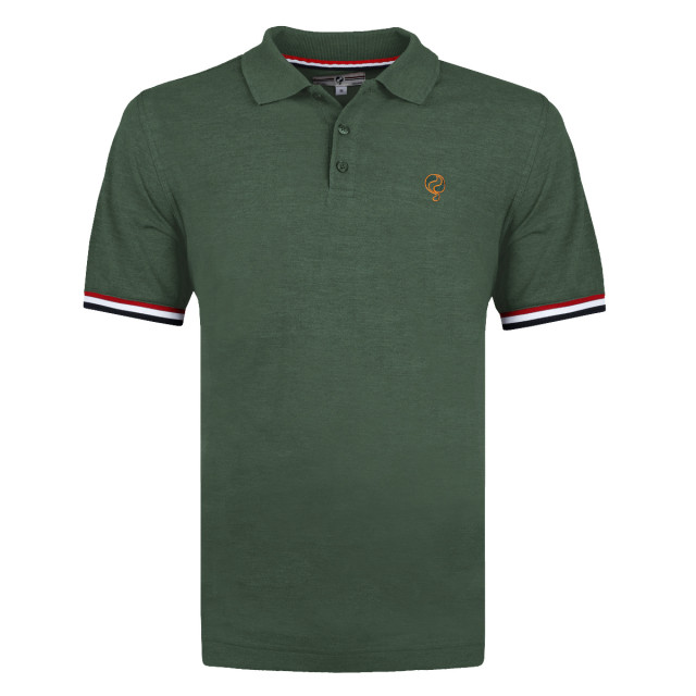 Q1905 Polo shirt bloemendaal donker QM2321022-924-1 large