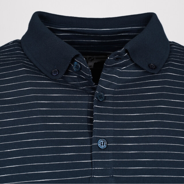 Q1905 Polo shirt oosterwijk donker QM2321621-695-1 large