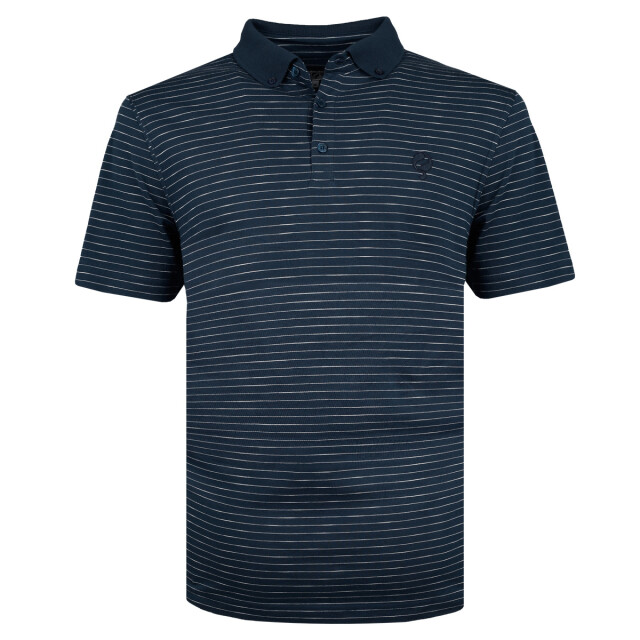 Q1905 Polo shirt oosterwijk donker QM2321621-695-1 large