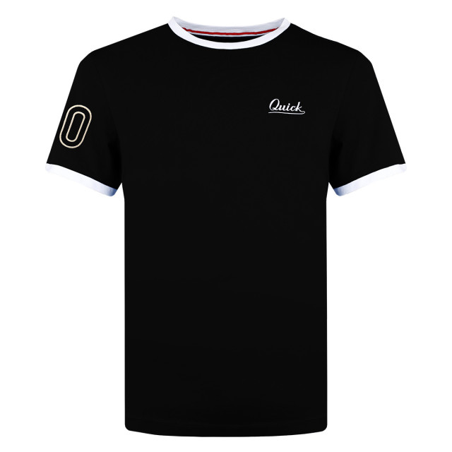 Q1905 T-shirt captain /wit QM2333142-199-2 large