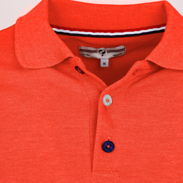 Q1905 Polo shirt willemstad koraal QM2333909-416-1 large