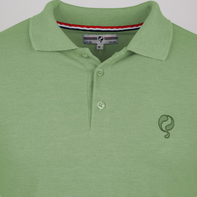 Q1905 Polo shirt bloemendaal grijsgroen QM2333022-937-1 large