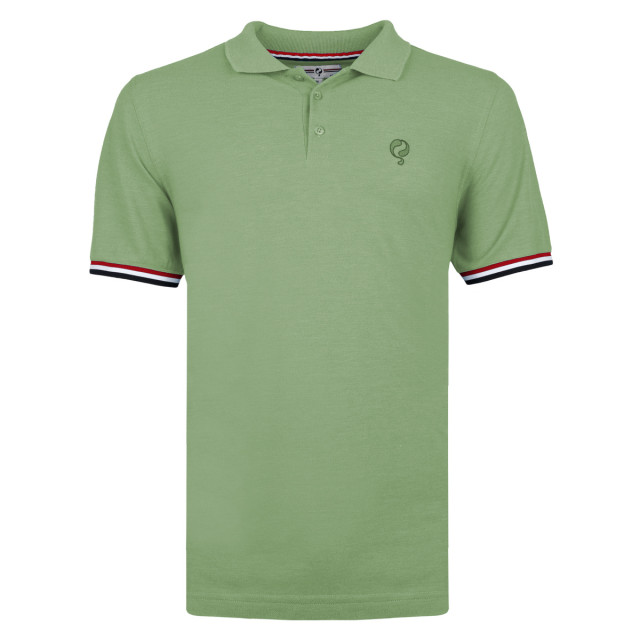 Q1905 Polo shirt bloemendaal grijsgroen QM2333022-937-1 large