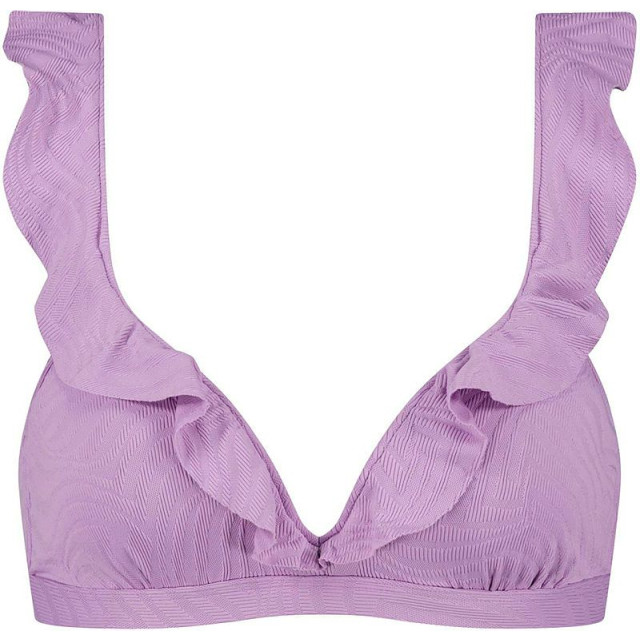 Beachlife purple swirl ruffle bikinitop - 061372_730-42B large