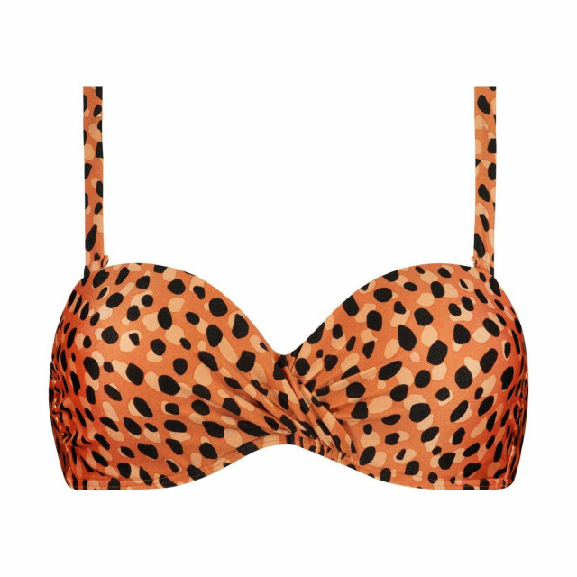 Beachlife leopard spots bandeau bikinitop - 053368_479-38C large