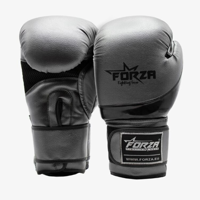 Forza articial boxing gloves antique silver - 051309_930-6 OZ large