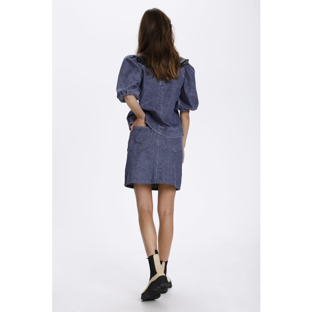 Soaked in Luxury Sl neel skirt SL Neel Denim Skirt/300377 Blue Denim large