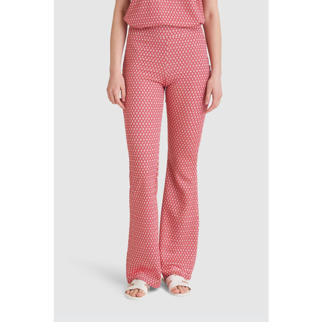 Smashed Lemon 23223 broek met retro print | 23223-445-025 large