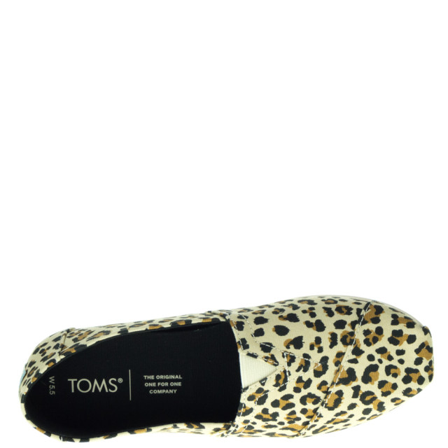 Toms Dames slip-ons leopard  large
