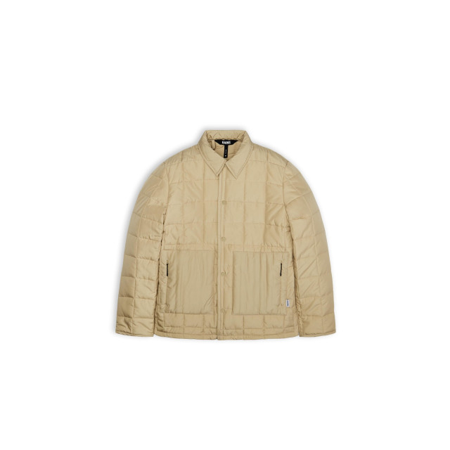 Rains 18200 liner shirt jacket sand 18200 large