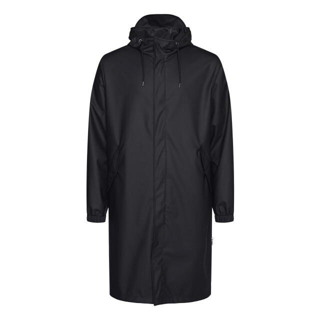 Rains 18140 fishtail parka black 18140 large