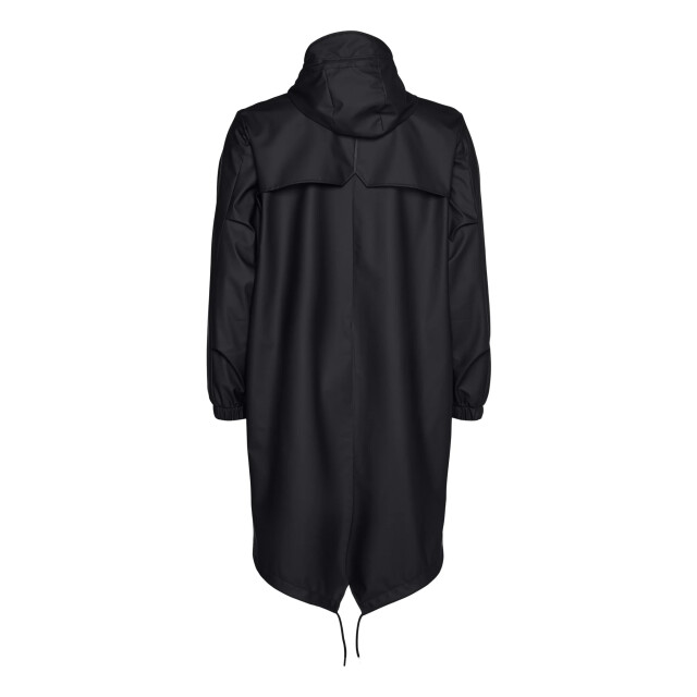 Rains 18140 fishtail parka black 18140 large