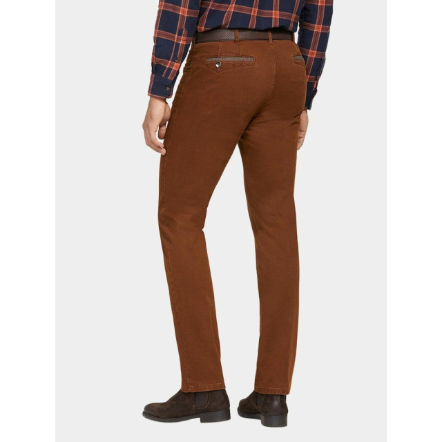 Meyer Katoenen broek broek dublin katoen cognac 1272557200/47 156083 large