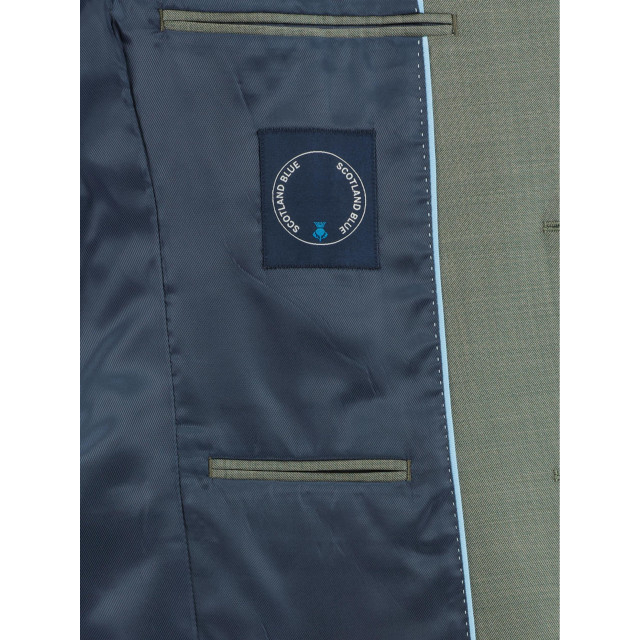 Bos Bright Blue Kostuum toulon suit drop 8 221028to12sb/368 olive 168482 large