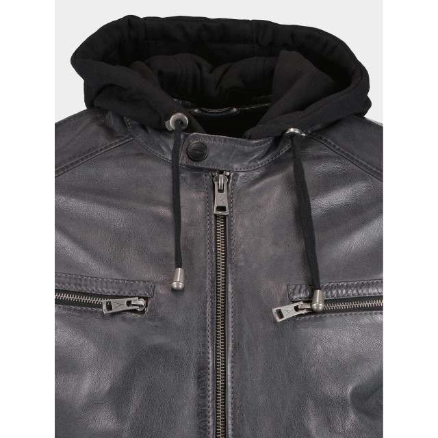 DNR Lederen jack leather jacket 52300/980 175560 large