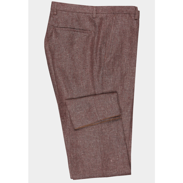 Club of Gents Pantalon mix & match rode linnenmix pantalon 11.071n0 / 230053 cg paco/42 168779 large
