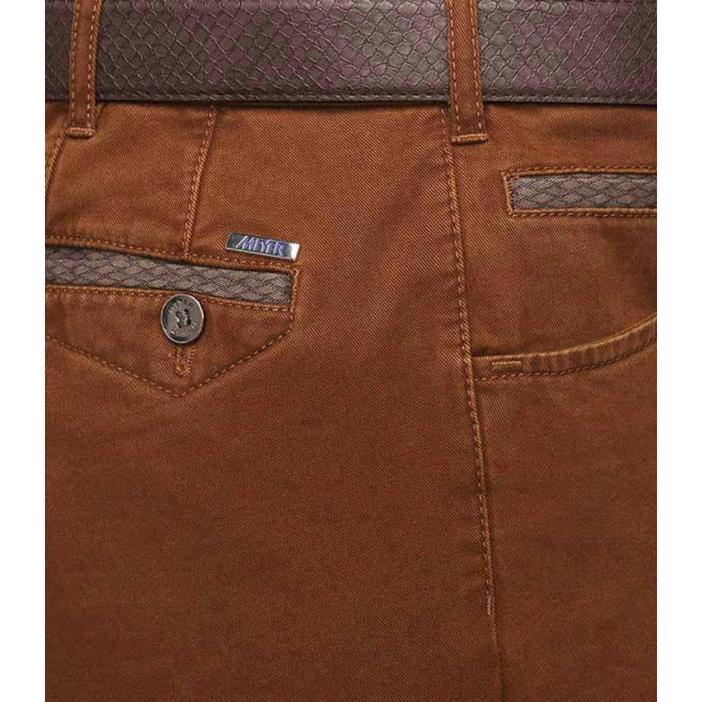 Meyer Katoenen broek broek dublin katoen cognac 1272557200/47 156083 large