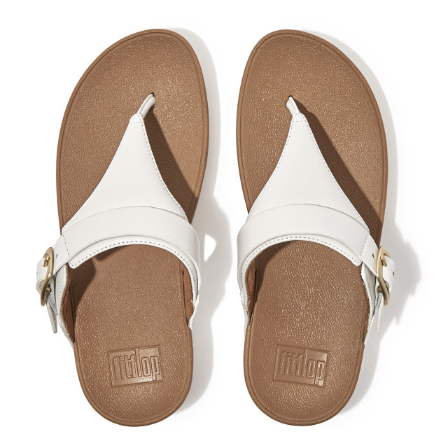 FitFlop Lulu adjustable toe post leather ES8 large