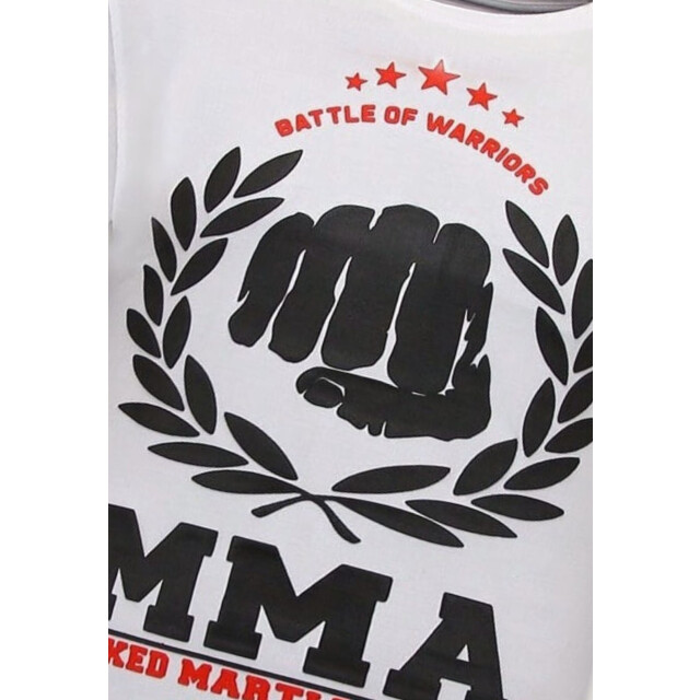 Local Fanatic T-shirt met print mma fighter nov-77 large