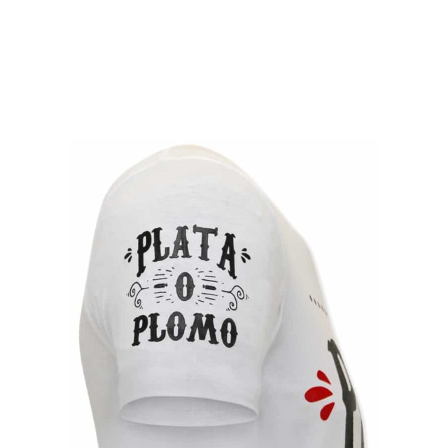 Local Fanatic Narcos plata o plomo t-shirt 11-6461 large