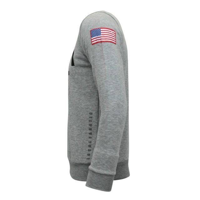 Local Fanatic Sweater nasa american flag 11-6412G large