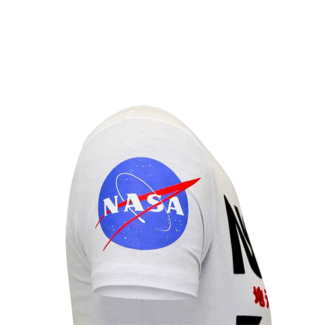 Local Fanatic T-shirt met opdruk nasa american flag shirt 11-6395W large