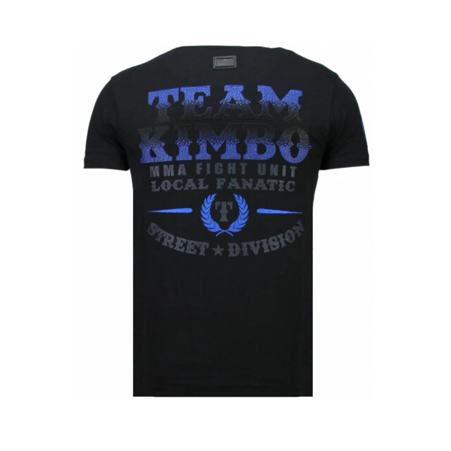 Local Fanatic Kimbo slice rhinestone t-shirt 5766Z large