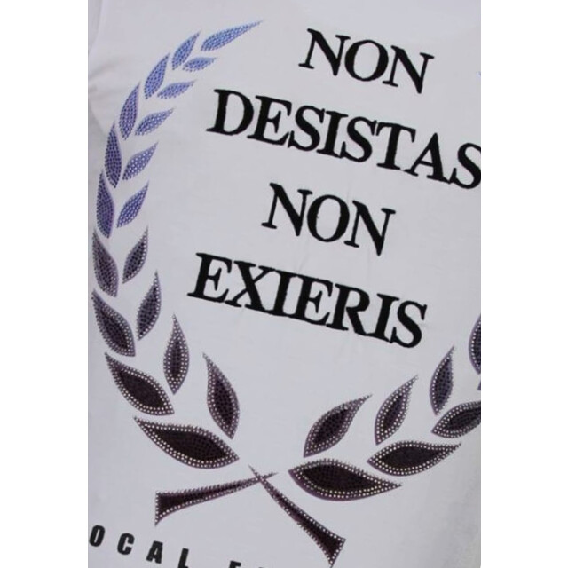 Local Fanatic Skull originals rhinestone t-shirt 13-6224W large