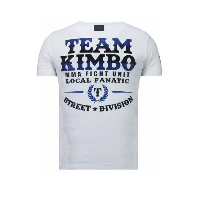 Local Fanatic Kimbo slice rhinestone t-shirt 5766W large