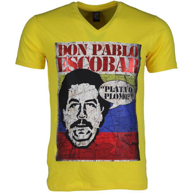 Local Fanatic T-shirt don pablo escobar 54008GE large