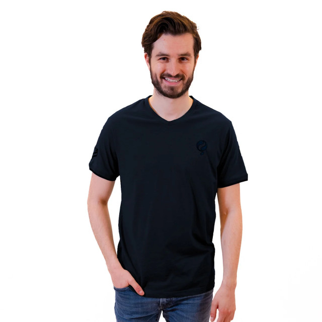 Q1905 T-shirt egmond donker QM2333220-695-1 large