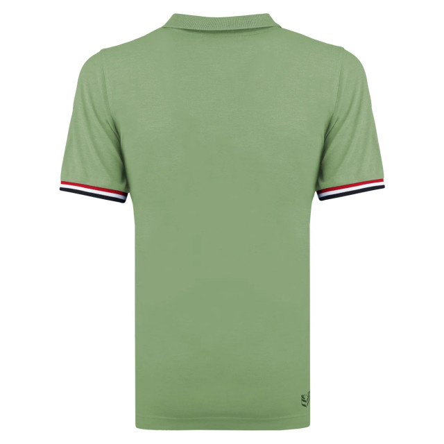 Q1905 Polo shirt bloemendaal grijsgroen QM2333022-937-1 large