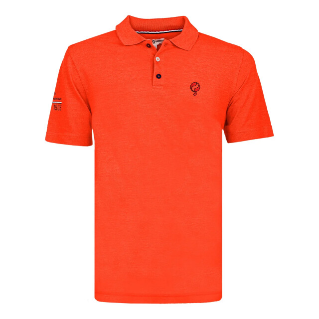 Q1905 Polo shirt willemstad koraal QM2333909-416-1 large