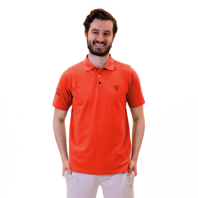 Q1905 Polo shirt willemstad koraal QM2333909-416-1 large