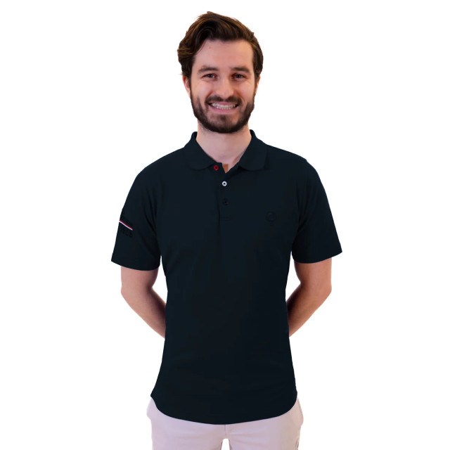 Q1905 Polo shirt willemstad donker QM2311909-695-1 large