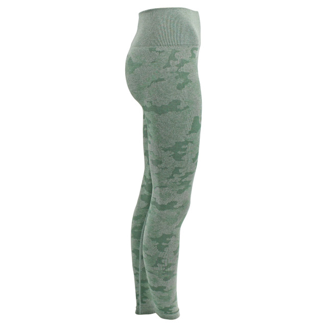 Legend Sports Dames sportlegging camo green Y4710010LGREEN LEGGINGS large