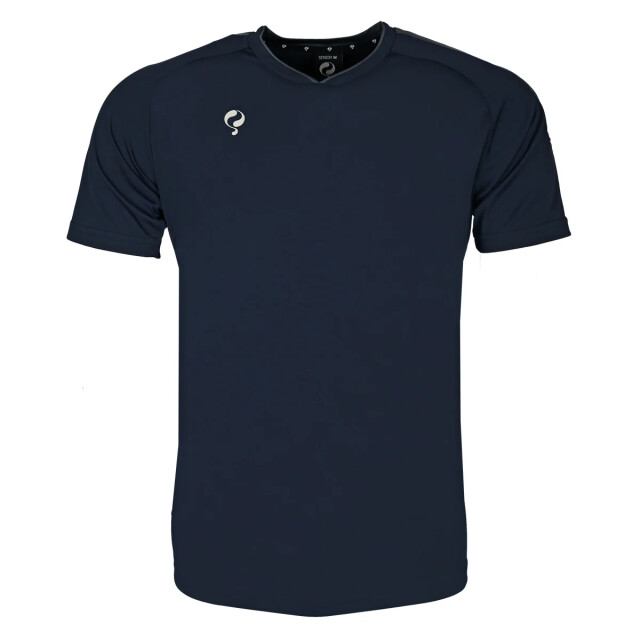Q1905 Trainingsshirt maher navy / grijs / wit QT2208-606-M large