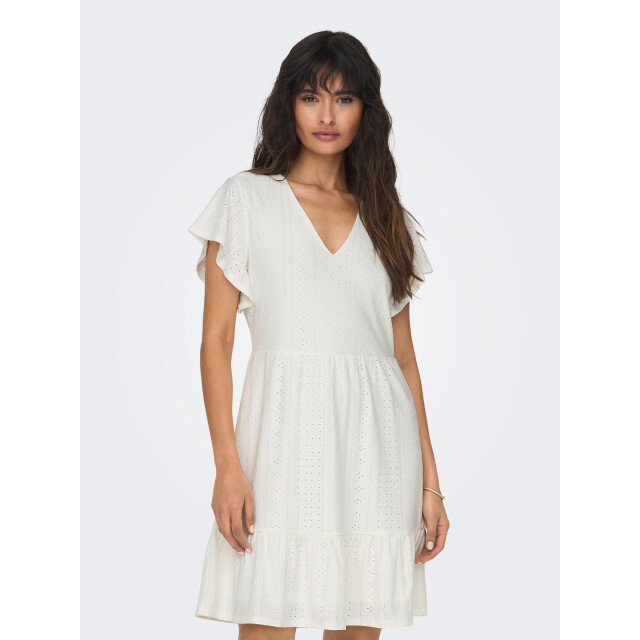 Only Onlsandra s/s v-neck dress jrs 15289687 large
