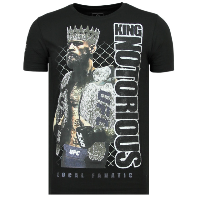 Local Fanatic King notorious slim fit t-shirt 11-6324Z large