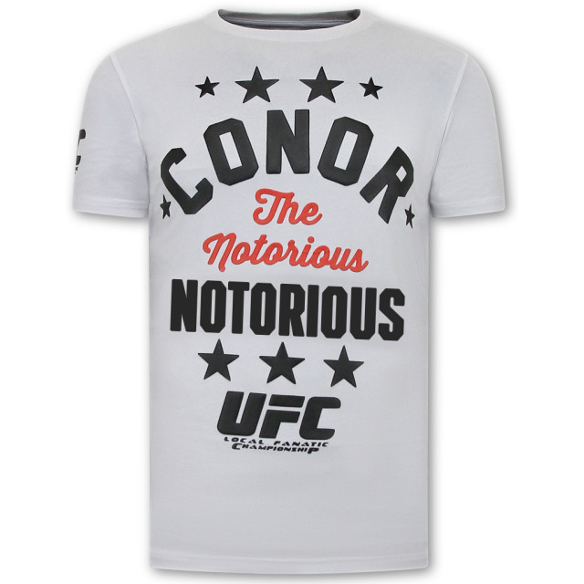 Local Fanatic The notorious conor print-shirt ufc 11-6435W large