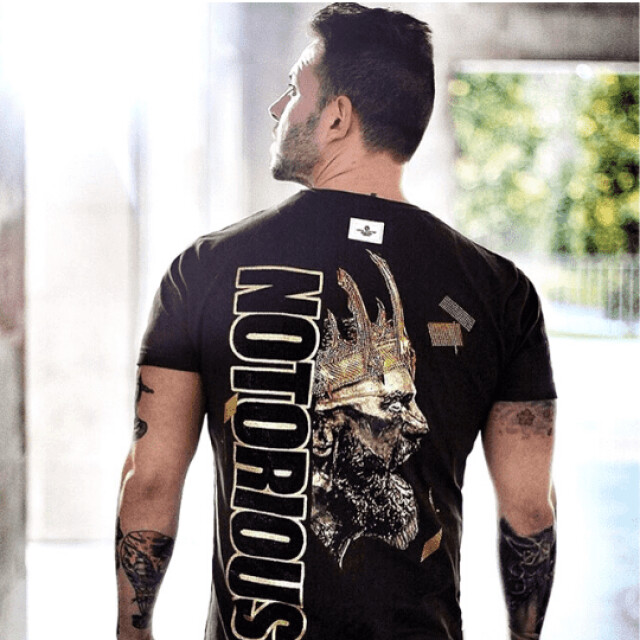 Local Fanatic Notorious king conor t-shirt 13-6221Z large