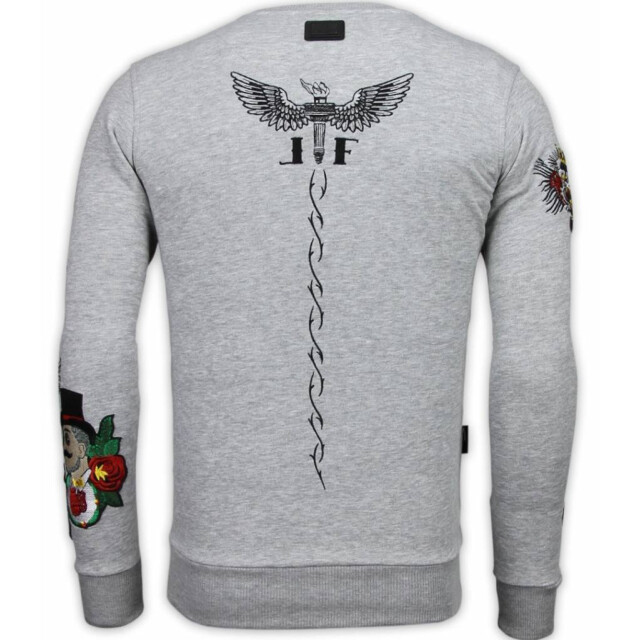 Local Fanatic Conor notoriuous tattoo sweater 13-6201G large