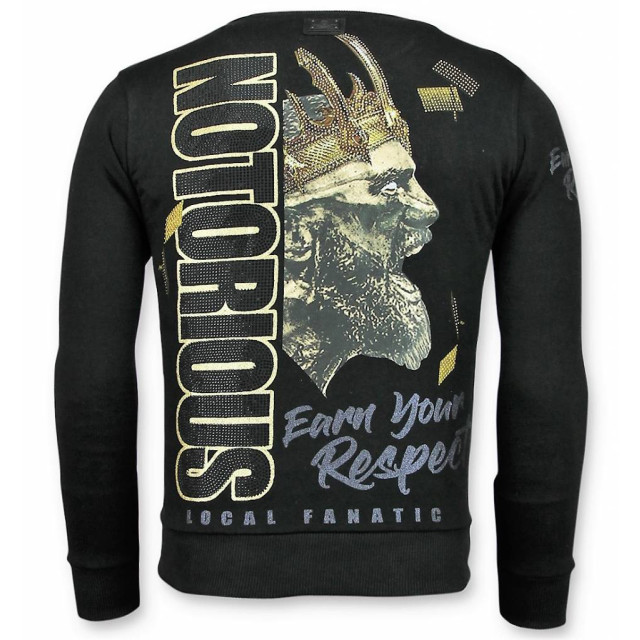 Local Fanatic Notorious trui king conor sweater 11-6300Z large