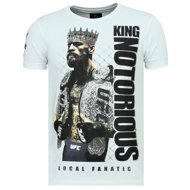 Local Fanatic King notorious slim fit t-shirt 11-6324W large