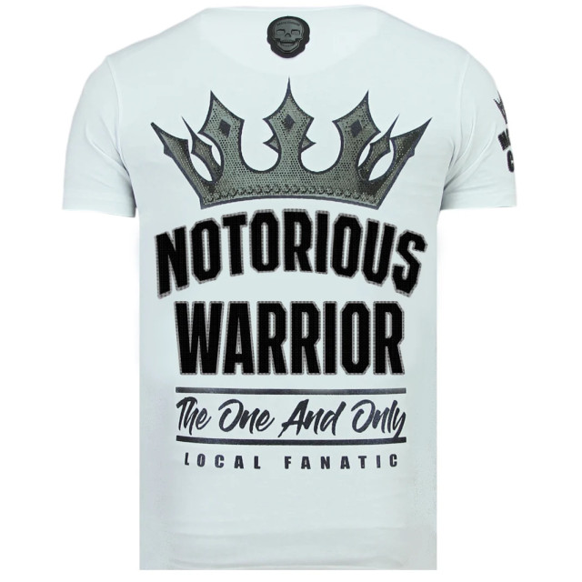 Local Fanatic King notorious slim fit t-shirt 11-6324W large