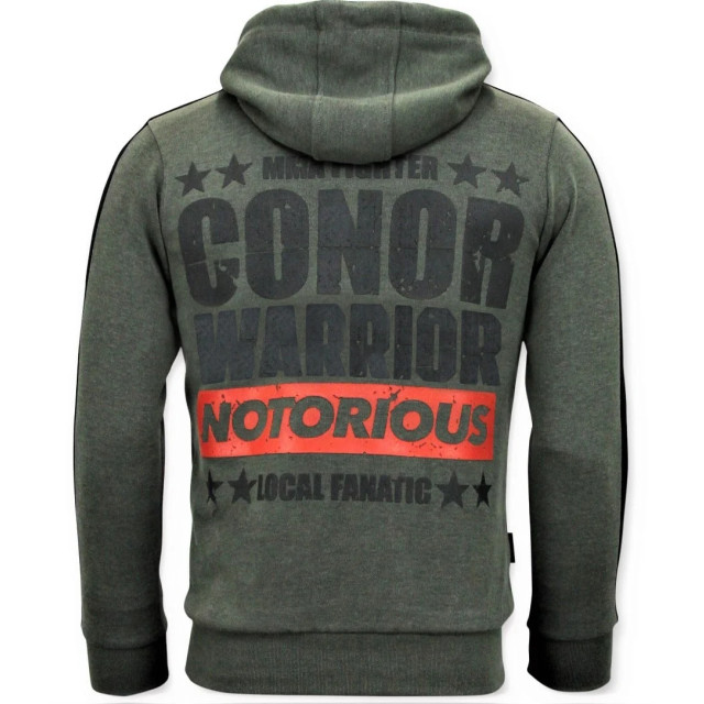 Local Fanatic Trainingsvest conor notorious hoodie 11-6246G large